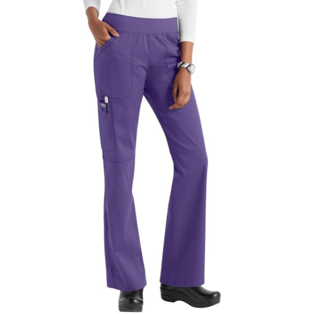 Cherokee Workwear Revolution Scrub Pants: Grape